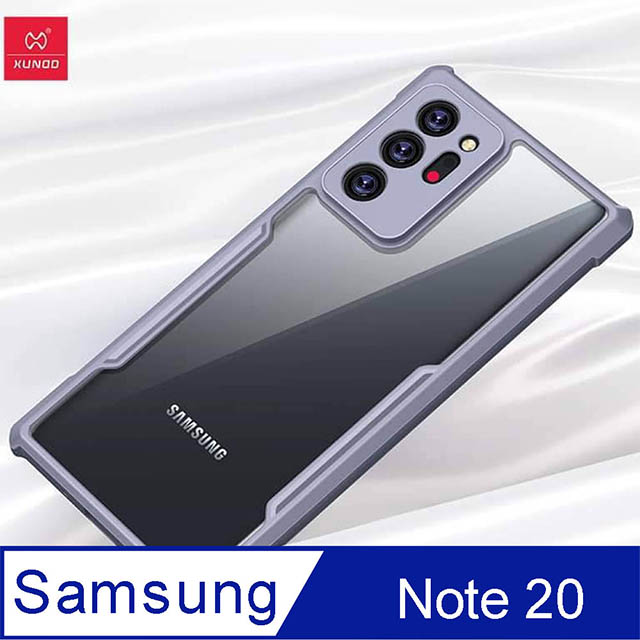 XUNDD 甲蟲系列 SAMSUNG Galaxy Note 20 防摔保護軟殼 黑