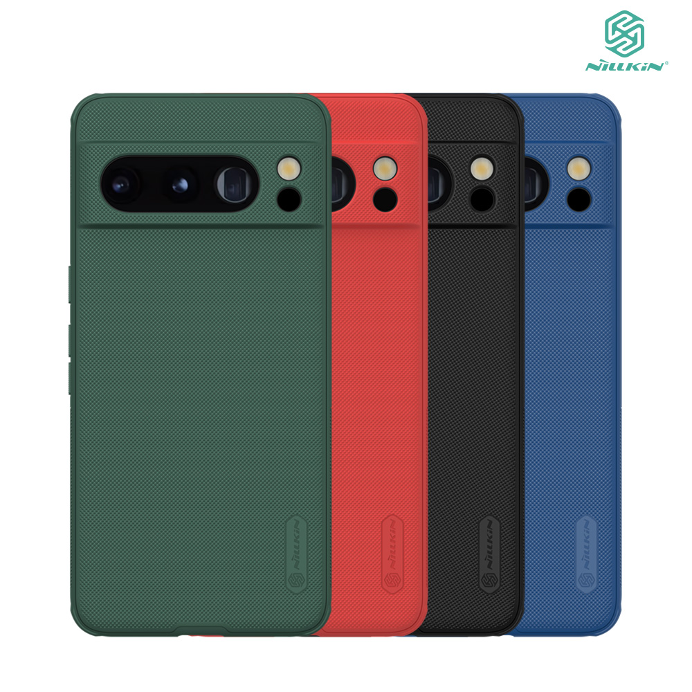 NILLKIN Google Pixel 8 Pro 磨砂護盾 Pro 保護殼(紅色)