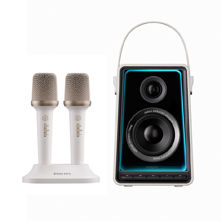 【PHILIPS飛利浦】KARAOKE SET 無線藍牙雙人K歌音響 TAS5819/96 KTV