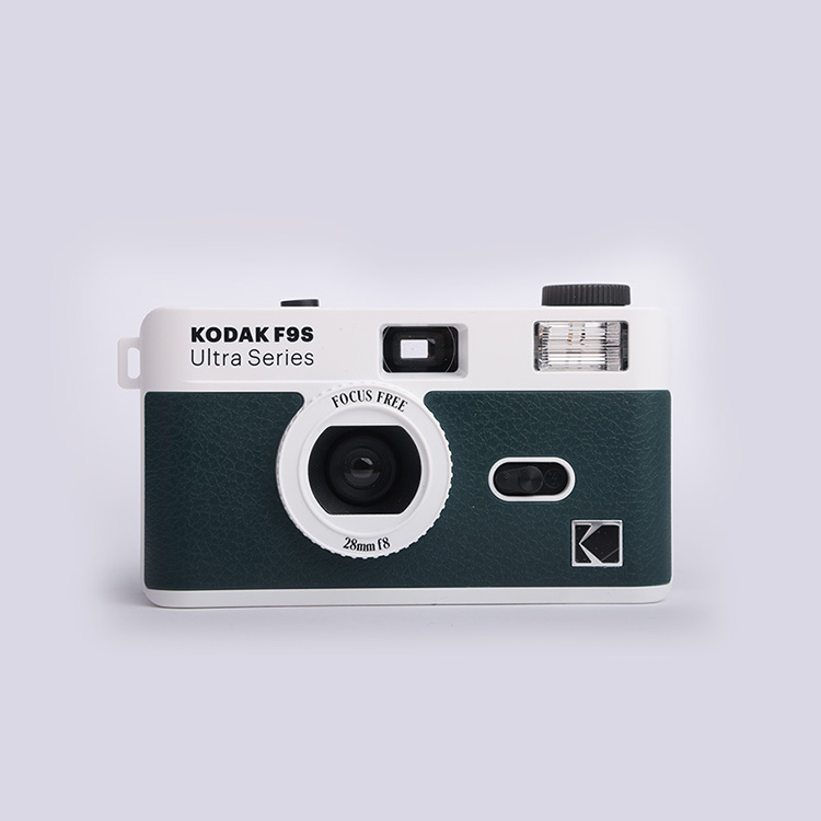【KODAK 柯達】Ultra F9S 進階復古底片相機-綠色