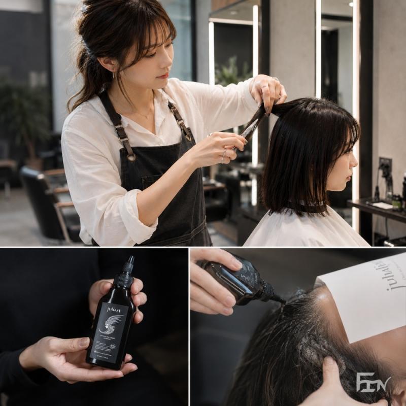 台北中山頭皮保養推薦【FIN HAIR】基礎頭皮清爽淨化券＋精緻剪髮｜清潔毛囊髒汙、去油脂異味首選MO