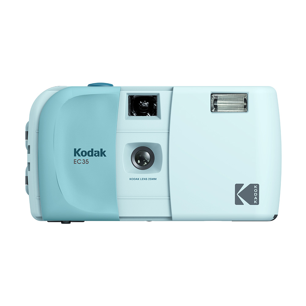【Kodak 柯達】EC35 經典復古底片相機-淺空藍