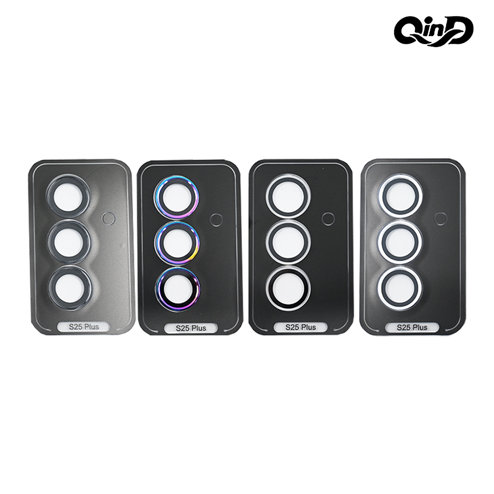 QinD SAMSUNG 三星 Galaxy S25+ 鷹眼鏡頭保護貼(透明)