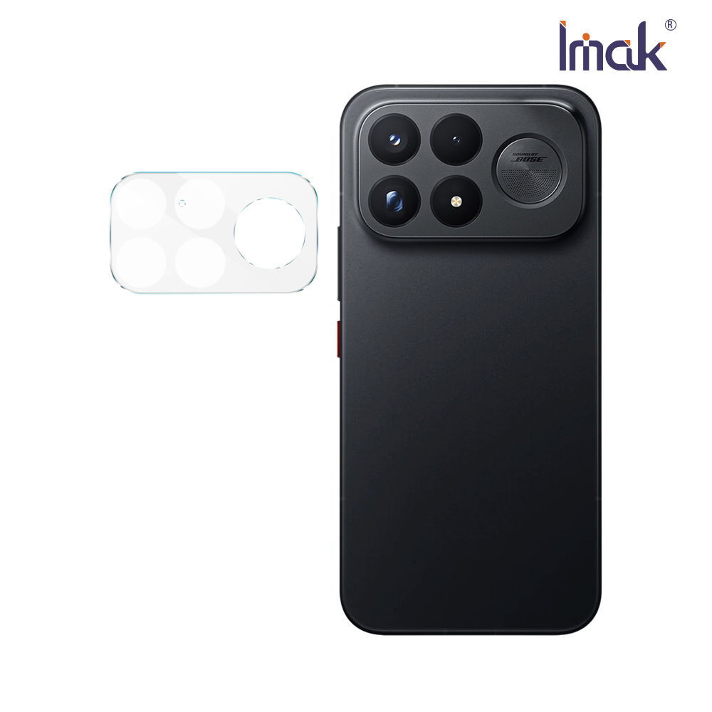 Imak 艾美克 POCO F9 Ultra 5G 鏡頭玻璃貼(纖薄版)