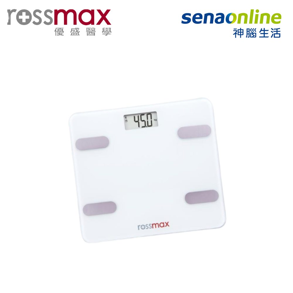 Rossmax優盛 藍牙體重體脂計 LS212-B