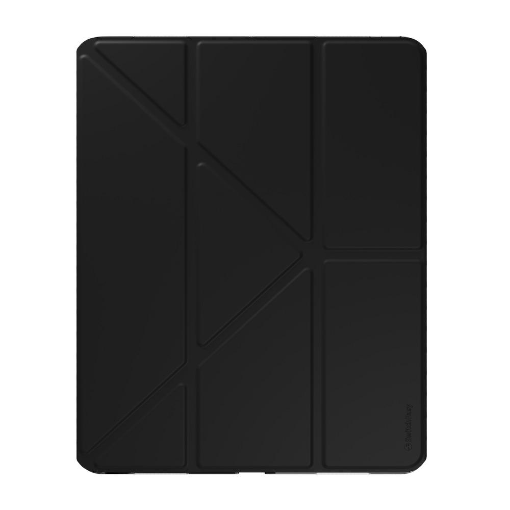 SwitchEasy iPad Pro 13吋 (M5) Origami Nude全方位支架透明背蓋保護套 黑色