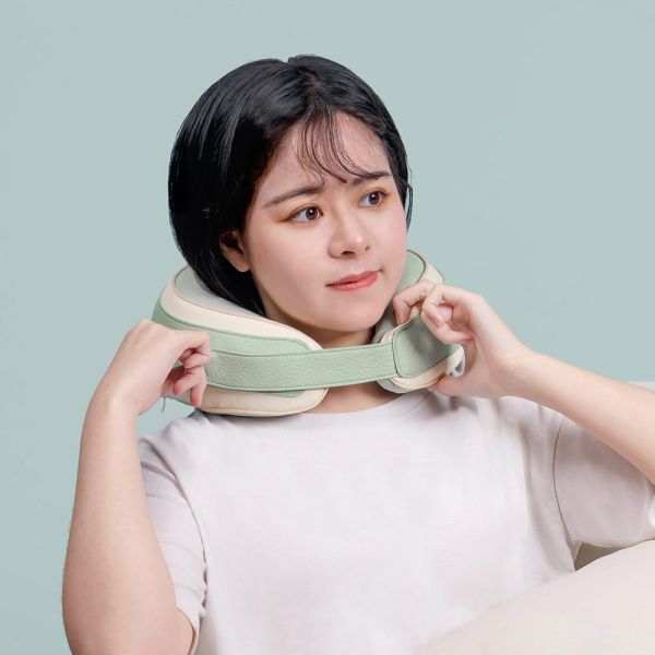 【DOZO嚴選】3ZeBra-溫揉頸|肩頸U型按摩枕