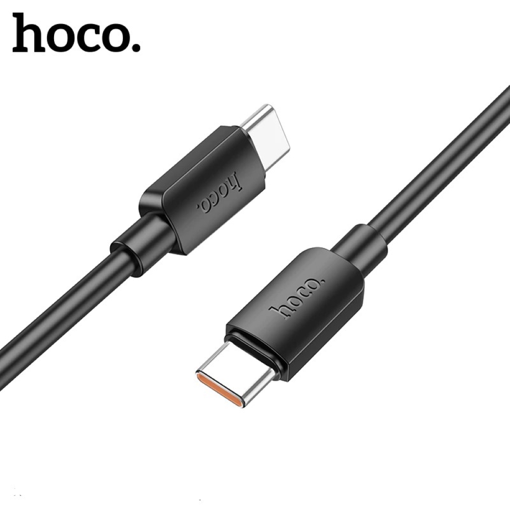 hoco 浩酷. X96 Type-C to Type-C 超鋒100W快充數據線-黑色