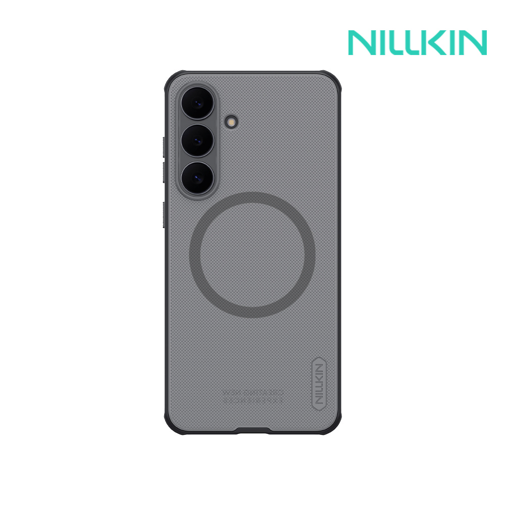 NILLKIN SAMSUNG 三星 Galaxy S25 FE 磨砂護盾 Pro 磁吸保護殼(透黑)