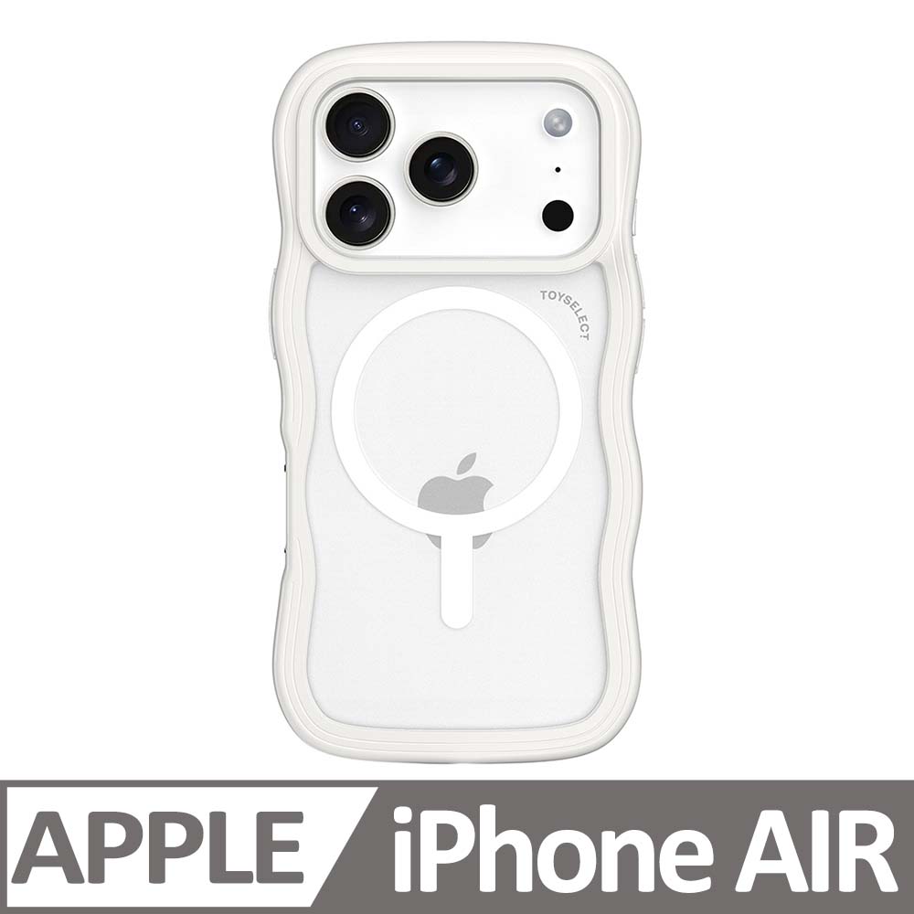 iPhone Air BLAC雲朵波波MagSafe iPhone手機殼 雲霧白