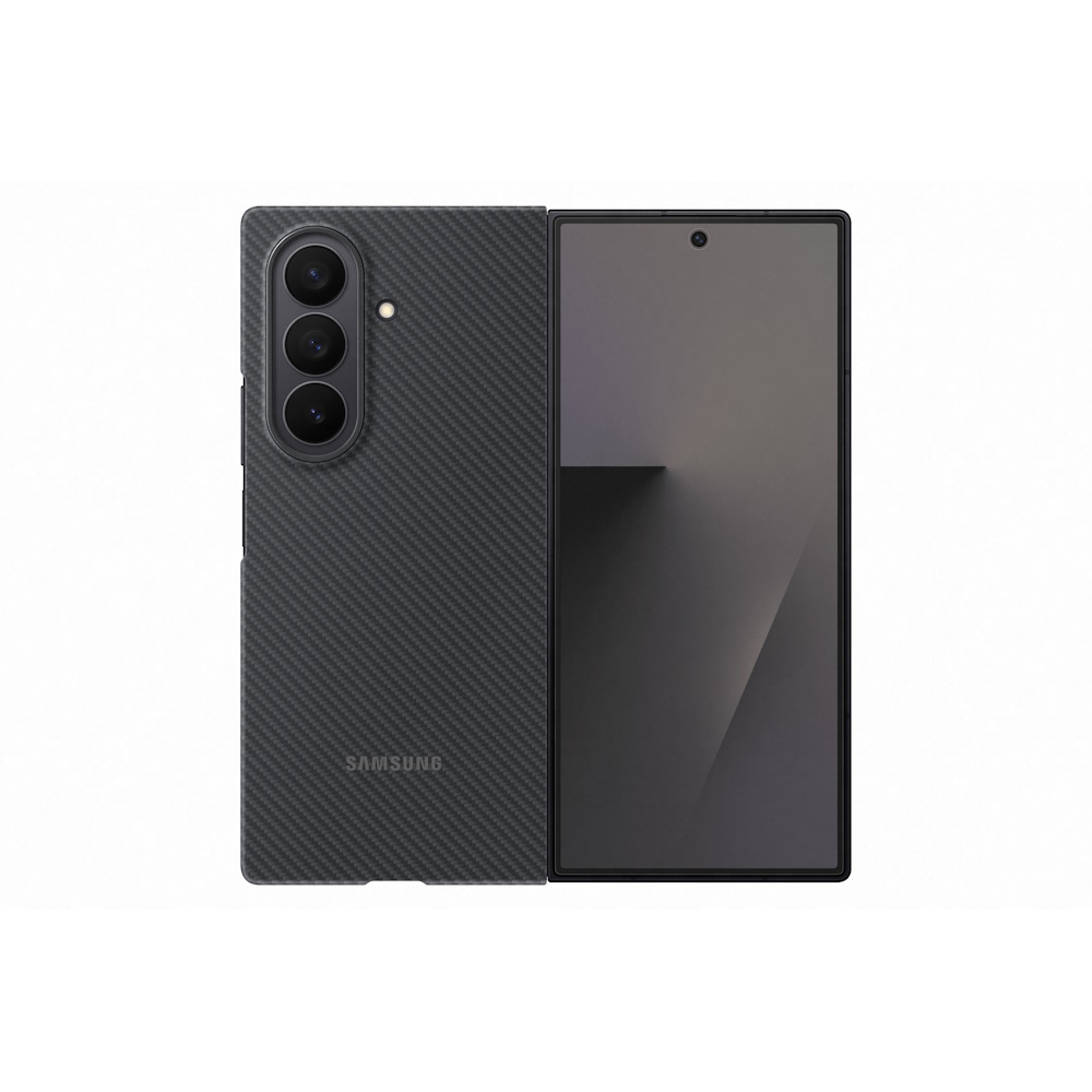 SAMSUNG Galaxy Z Fold7 5G 碳纖維防摔保護殼 黑