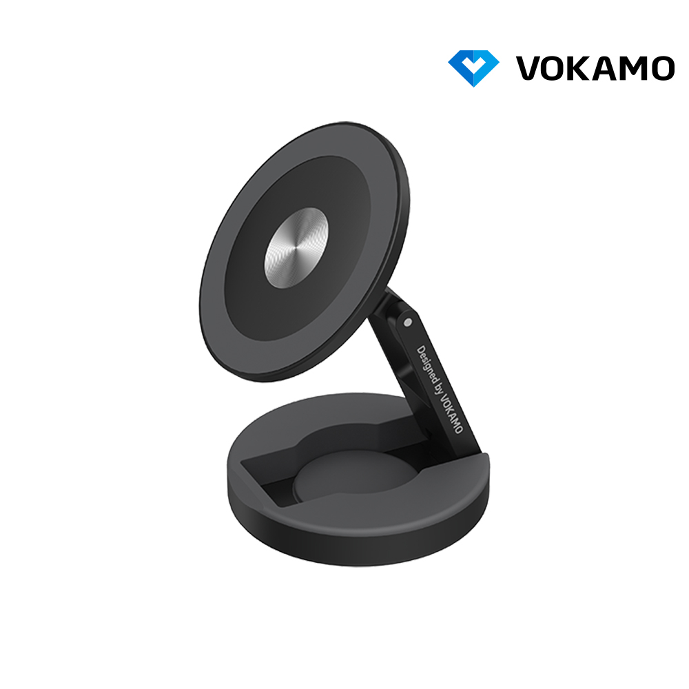 VOKAMO 合金磁吸摺疊多角度儀表台車用手機支架