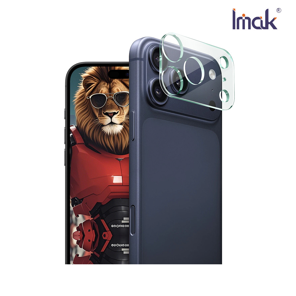 Imak 艾美克 Apple 蘋果 iPhone 18 Pro Max 鏡頭玻璃貼(一體式)