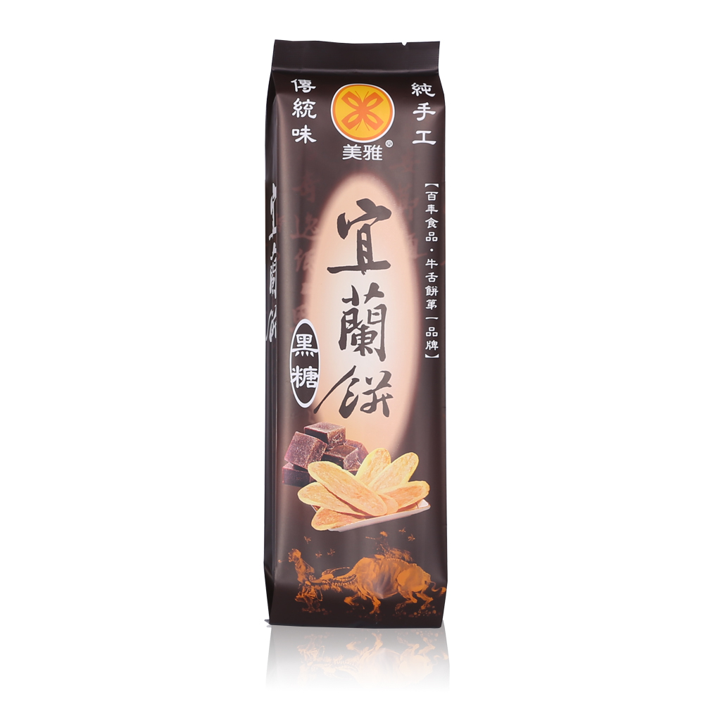 美雅宜蘭餅 宜蘭餅-黑糖x15包 (4片/包)