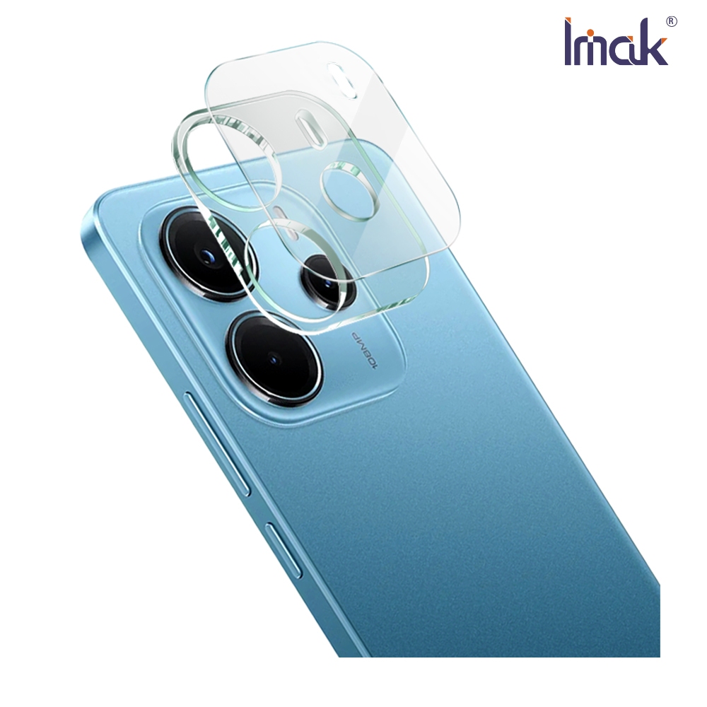 Imak 艾美克 Redmi 紅米 Note 14 4G 鏡頭玻璃貼(一體式)