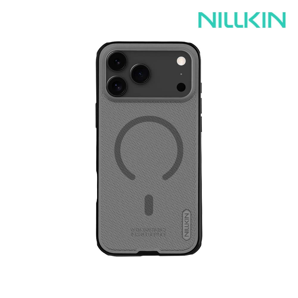 NILLKIN Apple 蘋果 iPhone 17 Pro Max 磨砂護盾 Pro 磁吸保護殼(透黑)