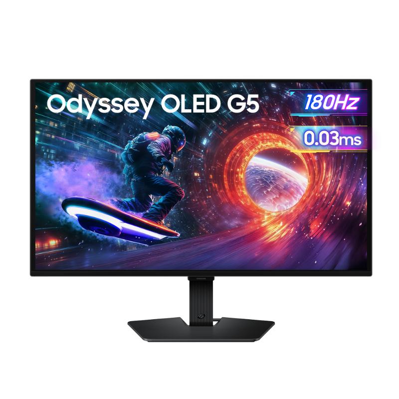 SAMSUNG 三星 27吋電競螢幕 Odyssey OLED G5 黑