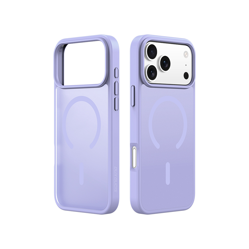 DUX DUCIS Apple 蘋果 iPhone 17 Pro Max Yind 磁吸保護殼(開口磁吸圈)(淺紫)