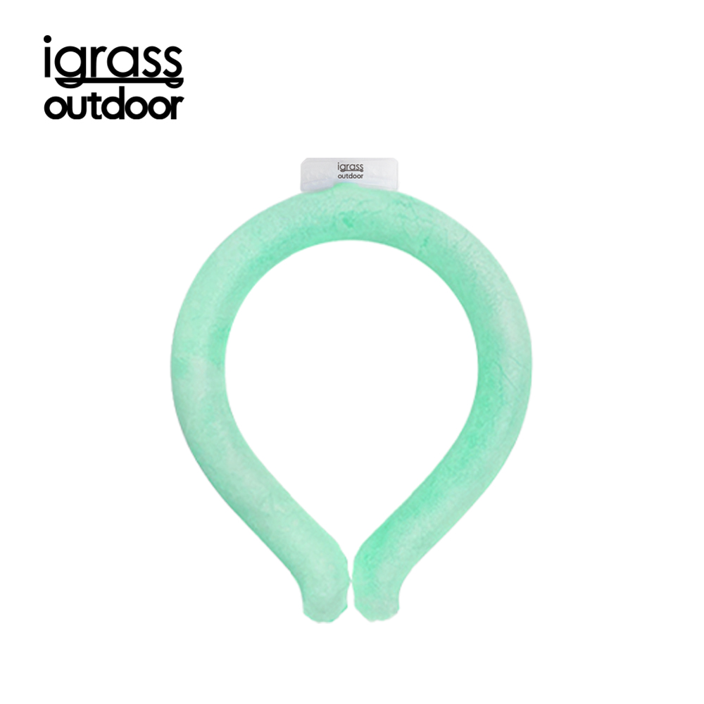 igrass outdoo 智慧涼感環-大人款-綠色