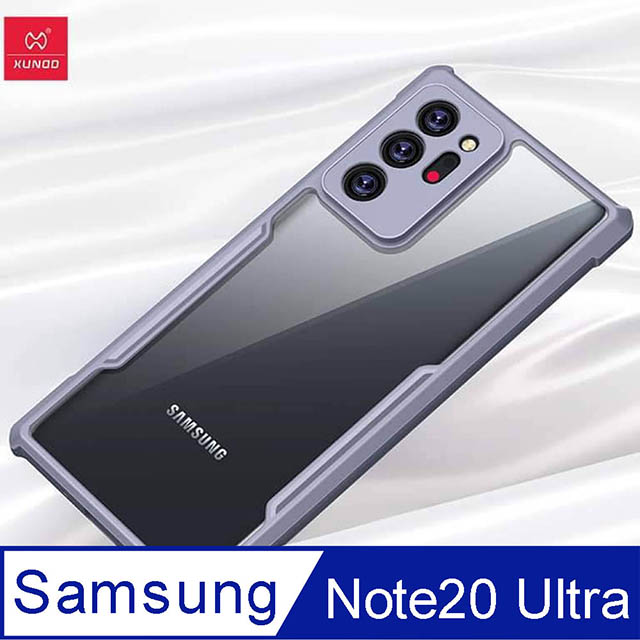 XUNDD 甲蟲系列 SAMSUNG Galaxy Note20 Ultra 5G 防摔保護軟殼 黑