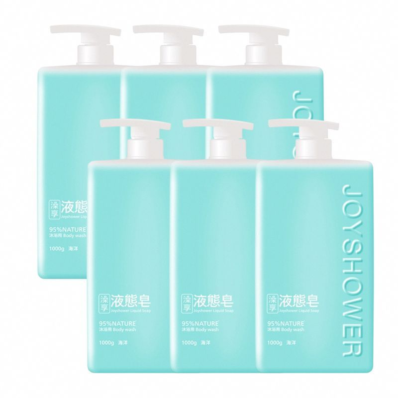 【澡享】液態皂(海洋)1000g*6入