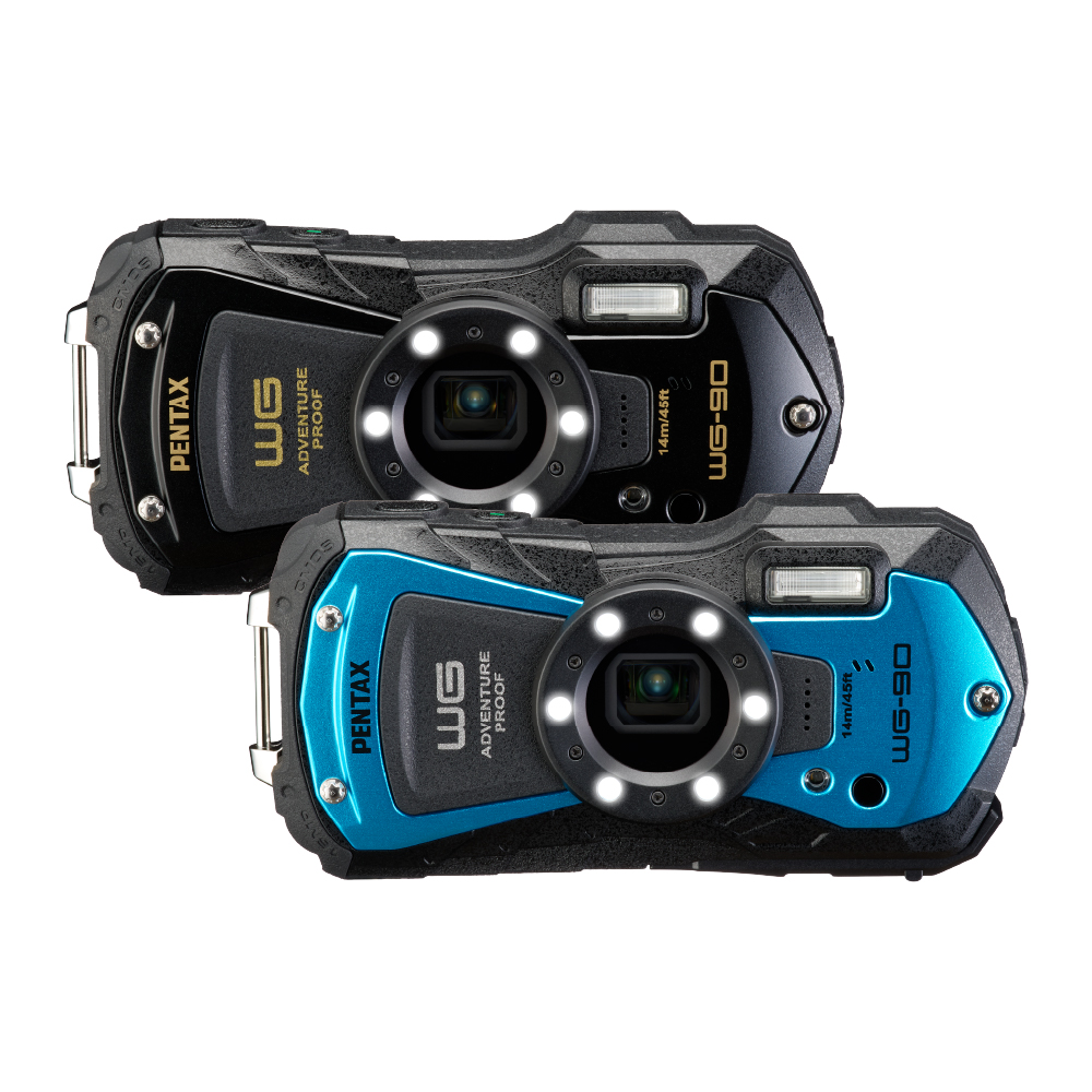 PENTAX WG-90 工業級 防水相機 (公司貨)_曜石黑