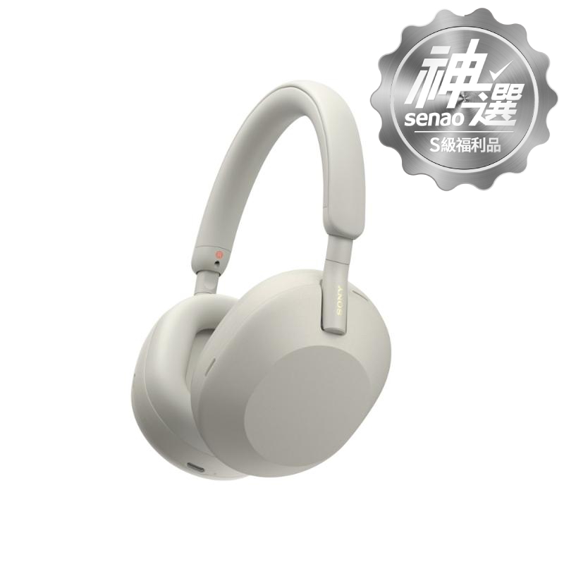 Sony WH-1000XM6 藍牙主動降噪耳罩式耳機 銀【S級福利品 6個月保固】
