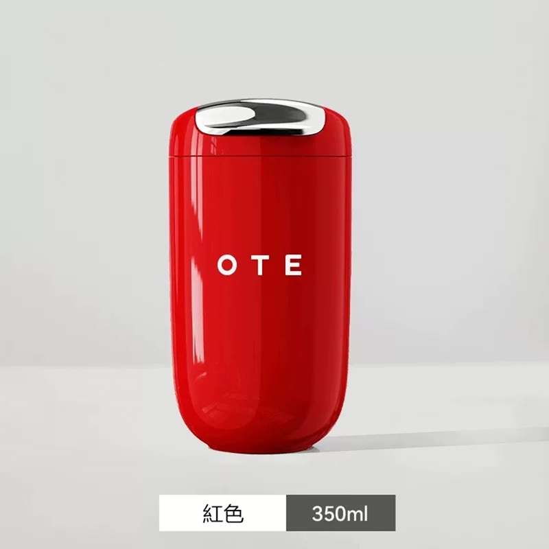 OTE歐堤 LQ 350ML Raincolor W 316不銹鋼保溫杯 隨行杯 紅色