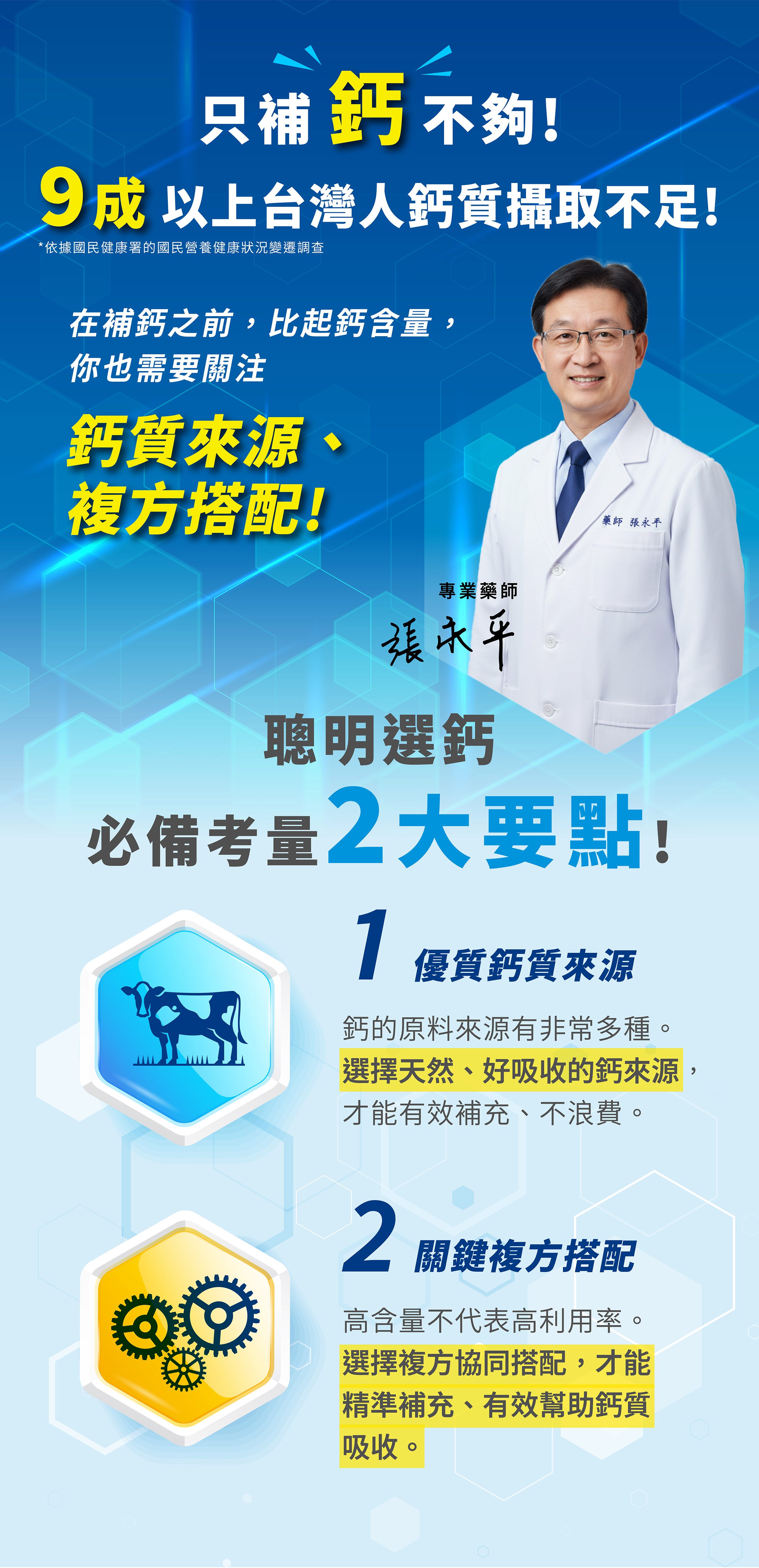台灣人補鈣推薦天然好吸收的牧星人優鈣星