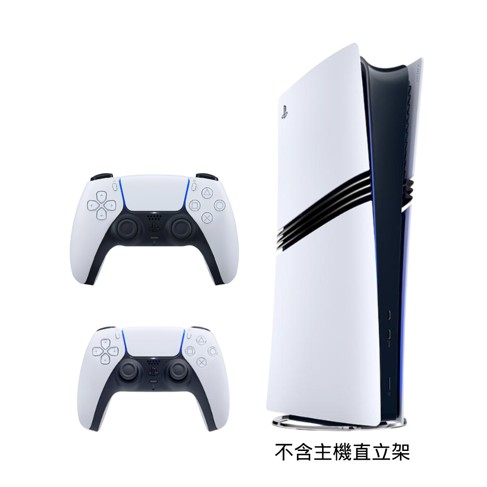 SONY PS5 Pro 主機+DualSense 無線控制器 白