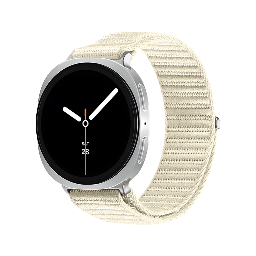 DUX DUCIS SAMSUNG 三星 Galaxy Watch 8 YE 尼龍編織錶帶 (星光色)