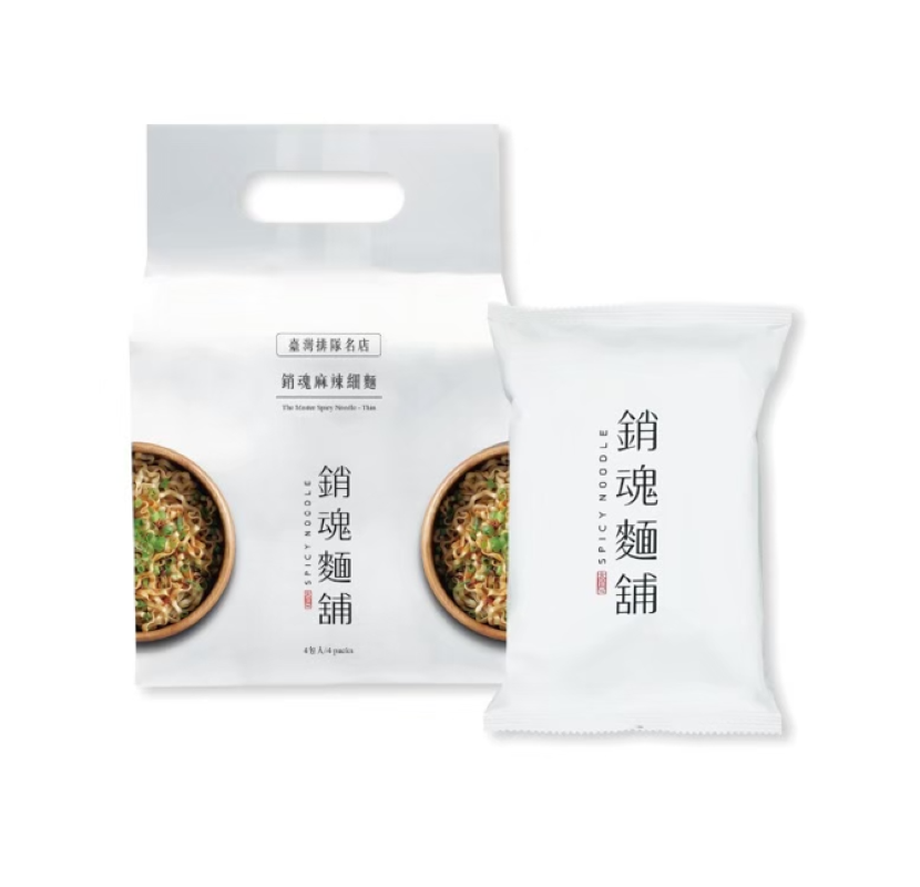 大師兄銷魂麵舖 銷魂細麵袋裝 6袋組(共24包)