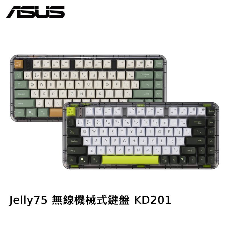 ASUS 華碩 Jelly75 無線機械式鍵盤 KD201