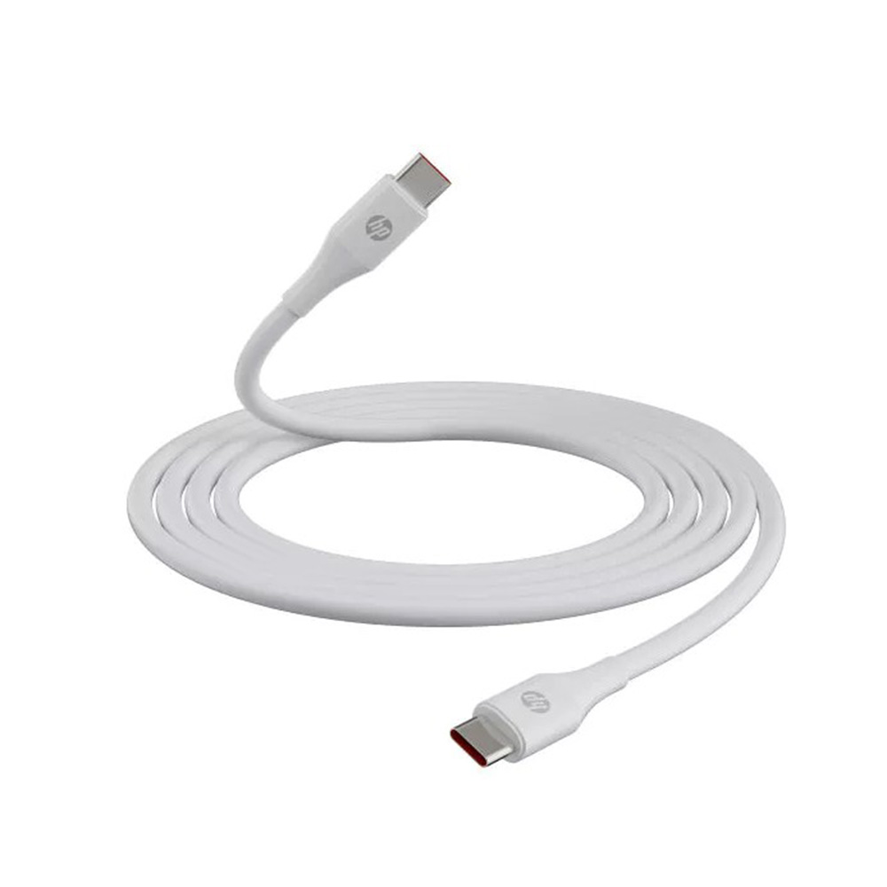 【HP 惠普】HP DHC-TC112 Type-C 進階充電線-白色(2M)