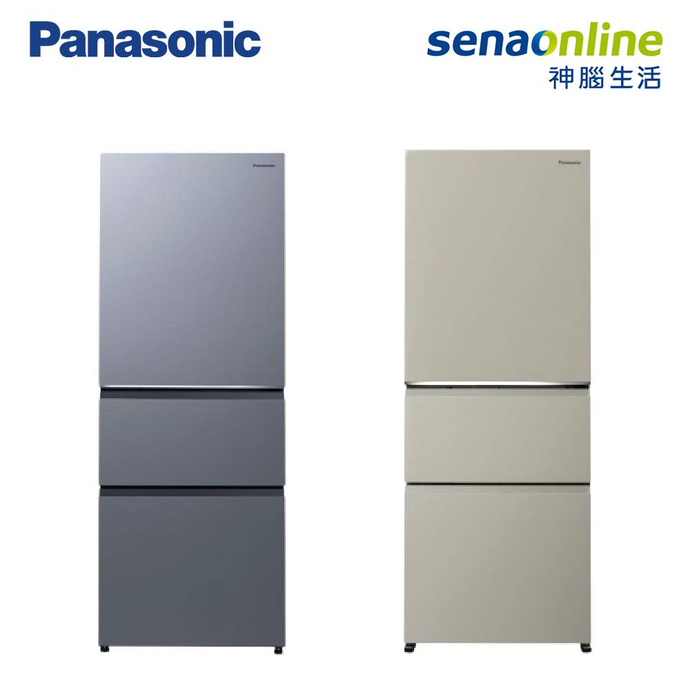 冰箱/Panasonic NR-C457HVS-B 450L 三門無邊框鋼板冰箱