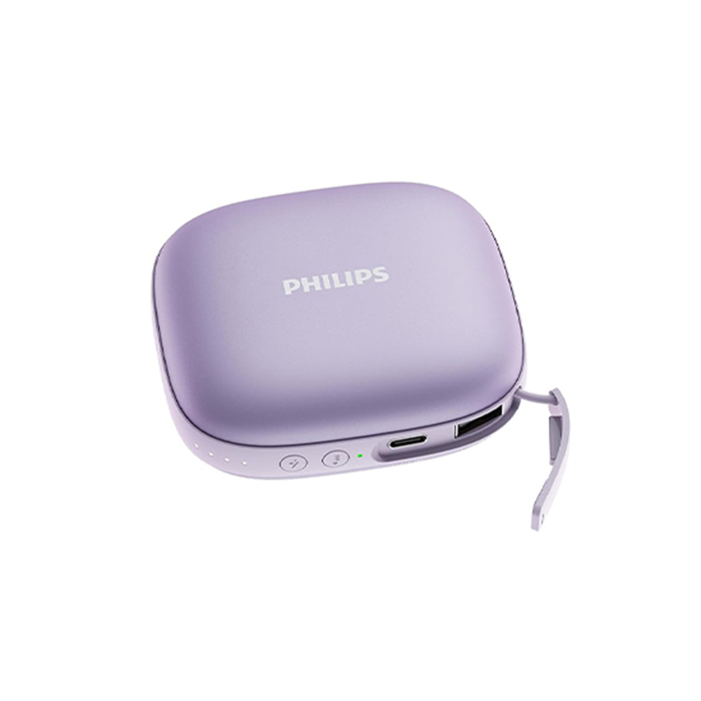 PHILIPS飛利浦 暖手寶行動電源 DLP2136V 粉紫