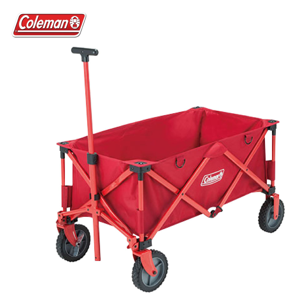 Coleman 四輪拖車 裝備拖車 摺疊置物推車 滾輪裝備收納袋 帳篷裝備袋著走 CM-21989