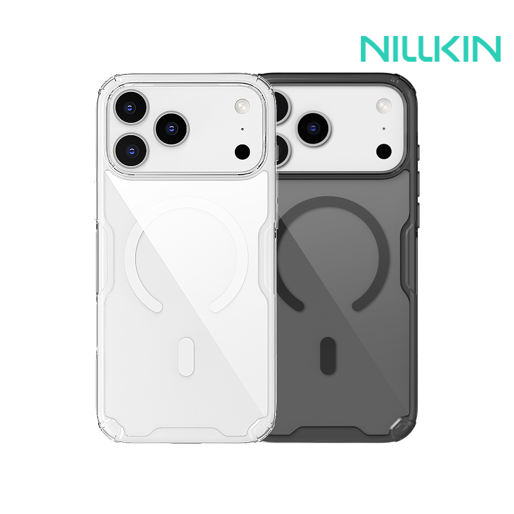 NILLKIN Apple 蘋果 iPhone 17 Pro Max 本色 Pro 磁吸保護套(透白)