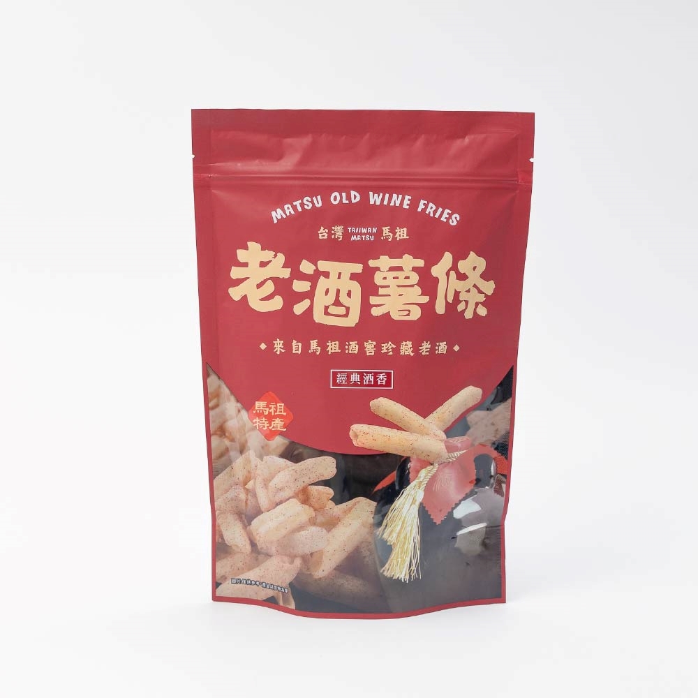 【兵兵友禮】馬祖老酒薯條70g/包x12包/箱