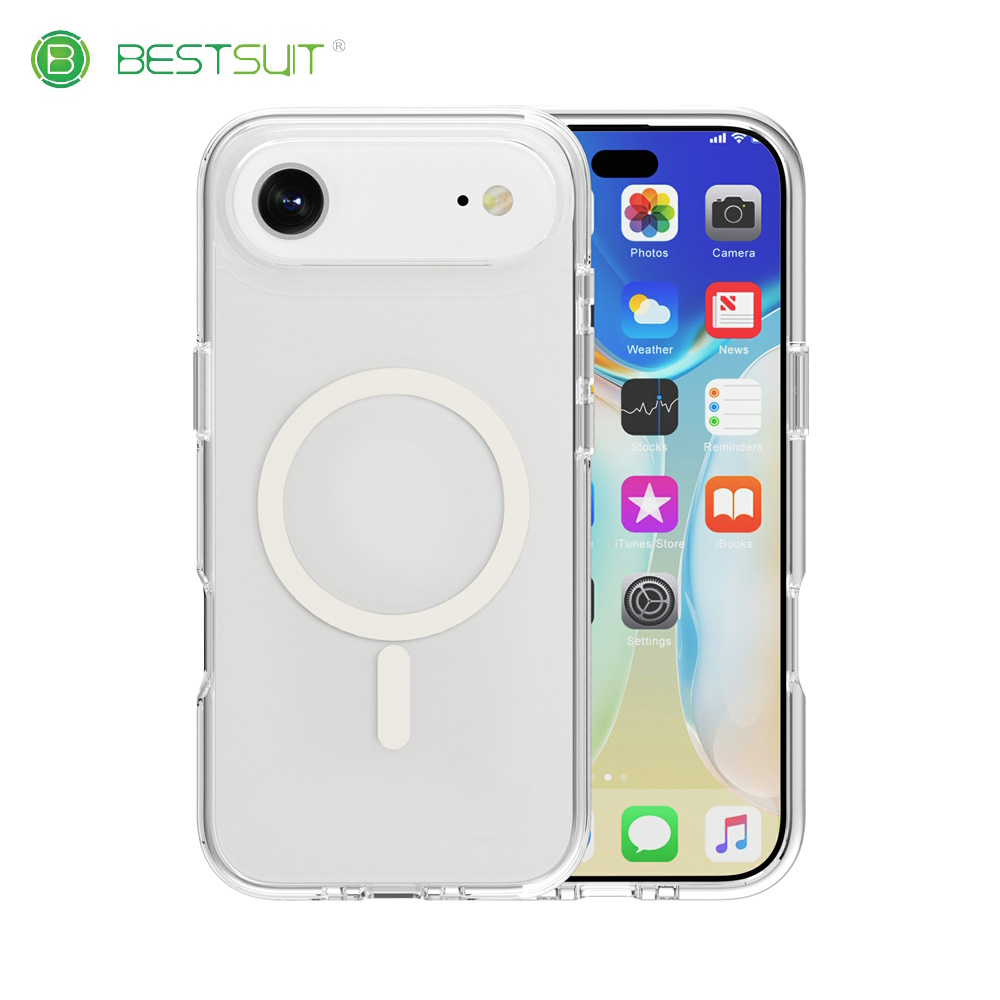 BEST SUIT iPhone Air D3O透明防摔保護殼 透明