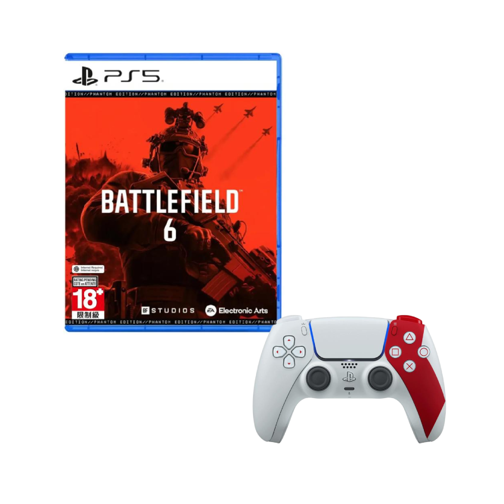 PS5 戰地風雲 6 中文魅影版+DualSense 無線控制器 God of War 戰神 20週年限量版