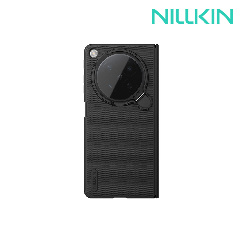 NILLKIN OPPO Find N6 5G 磨砂護盾 Prop 磁吸保護殼(透黑鏡蓋)(黑色)
