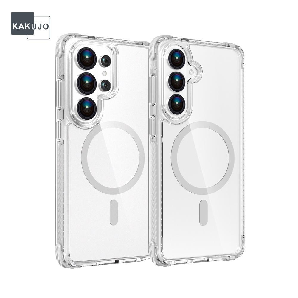 KAKUJO超軍規磁吸防摔殼ECO-V-Samsung S26 透灰