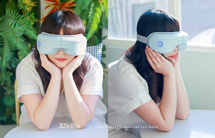 【3ZeBra】5C莫蘭迪音樂按摩眼罩