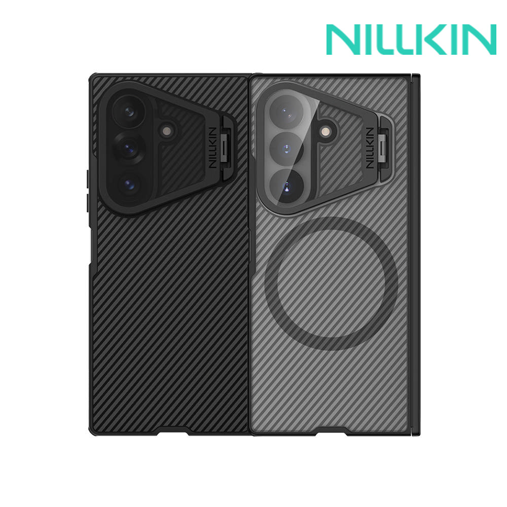NILLKIN SAMSUNG 三星 Galaxy Z Fold 8 Ultra 5G 黑鏡 Prop 磁吸保護殼(透黑)