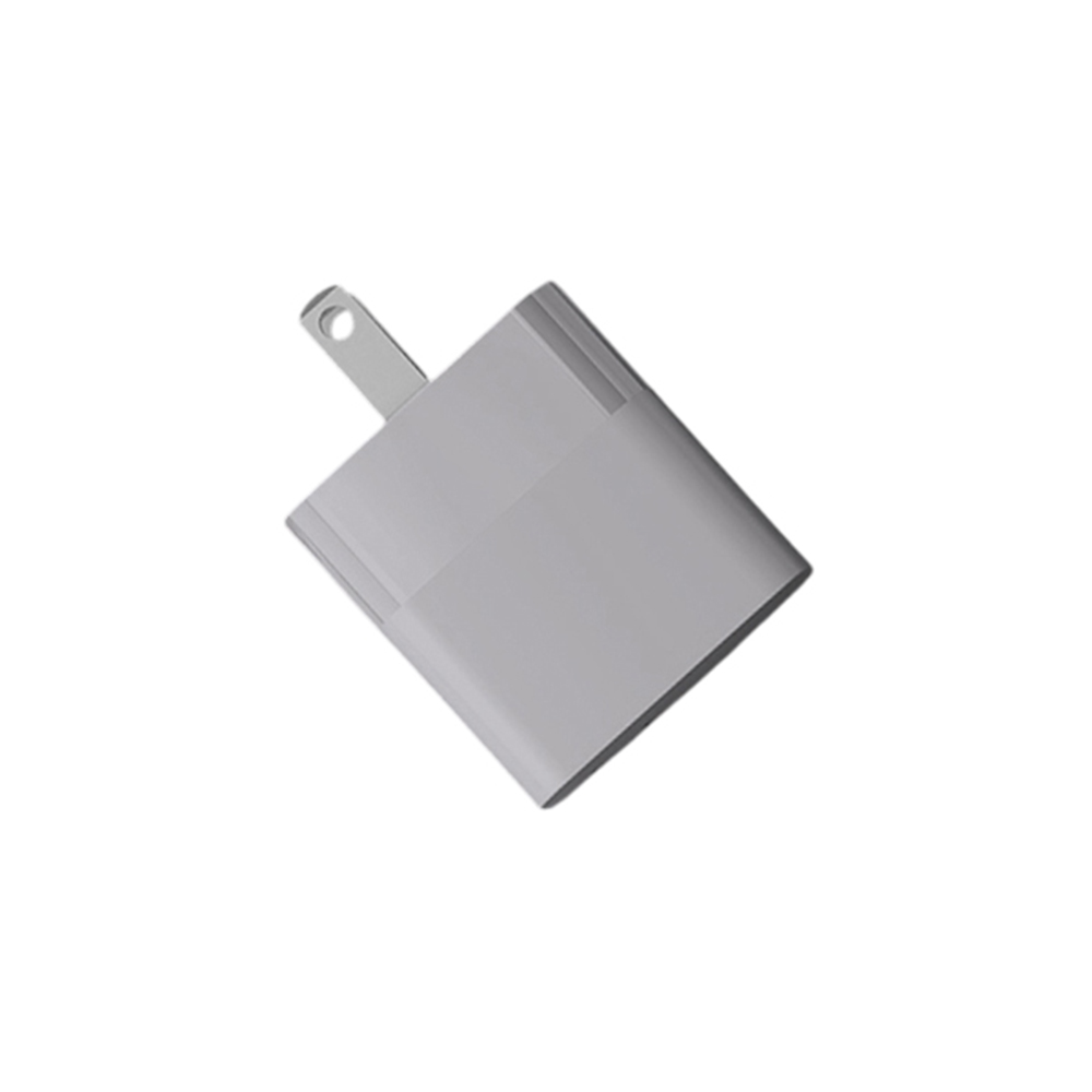 【iWALK】方塊酥30W閃充PD+QC摺疊快充頭 ADL027【燎原灰】