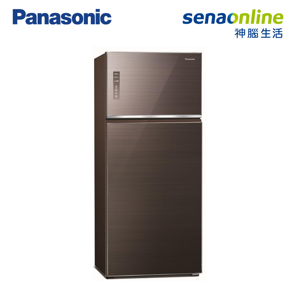 Panasonic 580公升雙門玻璃電冰箱 NR-B582TG【贈基本安裝】【快閃】