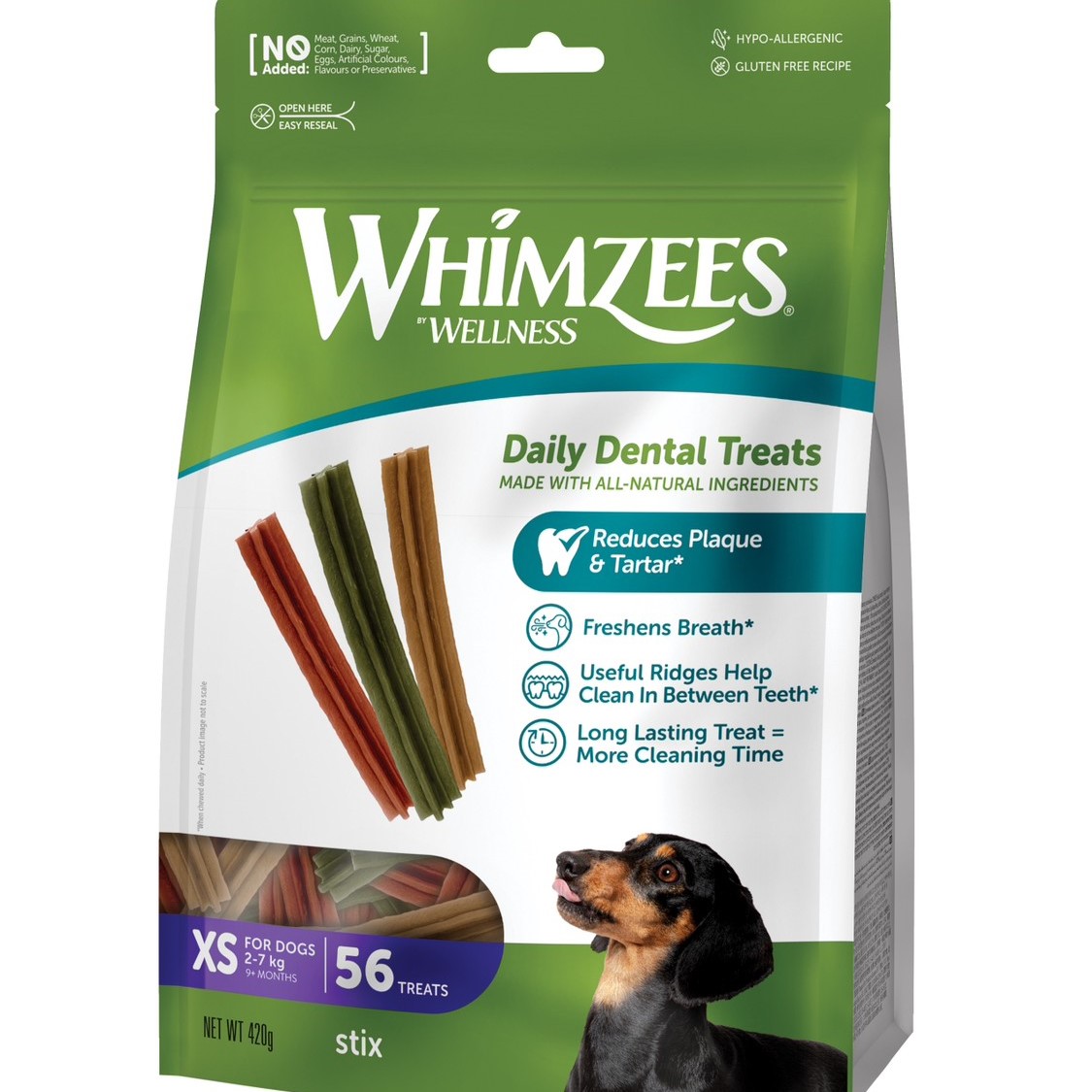 唯潔 WHIMZEES潔牙骨 六角長條超值包XS號 減少牙垢 防牙周病 VOHC認證 狗潔牙骨 最新效期