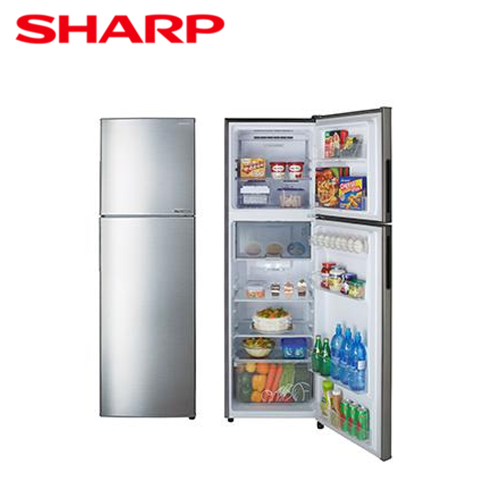 【SHARP夏普】253公升變頻雙門電冰箱SJ-GX25-SL