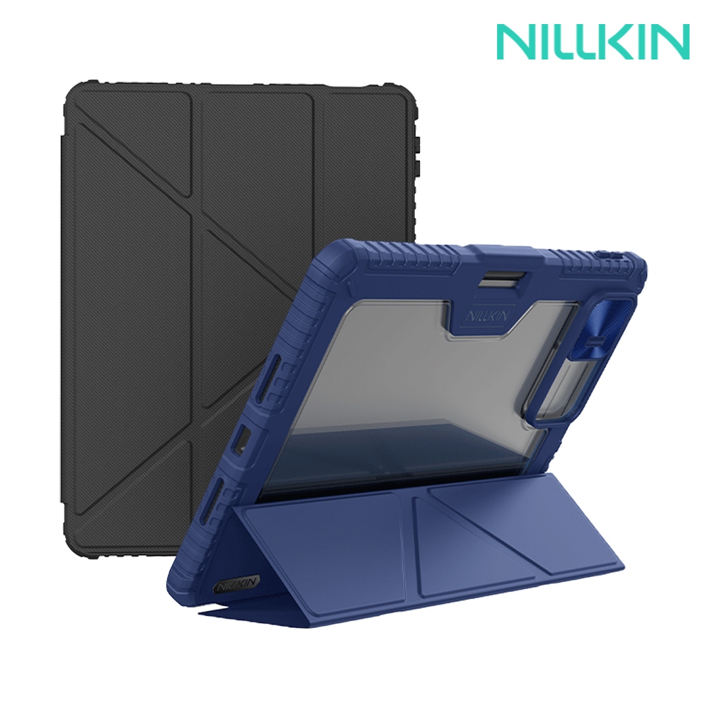 NILLKIN Xiaomi 小米 Pad 7 / 小米 Pad 7 Pro 悍甲 Pro 皮套(多角度摺疊款)(藍色)
